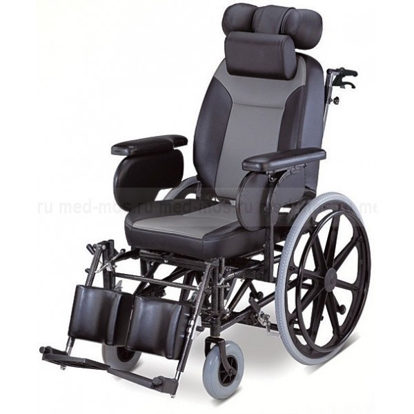 Кресло-коляска механическая стальная FS204BJQ