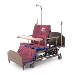 Кровать медицинская кардио-кресло с автоматическим переворачиванием больного электро-туалетом NV-6AT