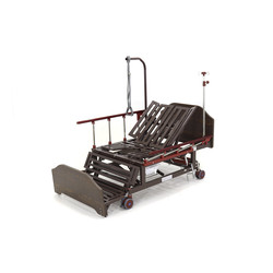 Кровать медицинская функциональная с функцией переворачивания больного туалетом и положением кардио-кресло Е-45А (ММ-5124Н-10)