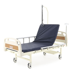 Кровать медицинская функциональная c механическим приводом E-17B с дугой для подтягивания