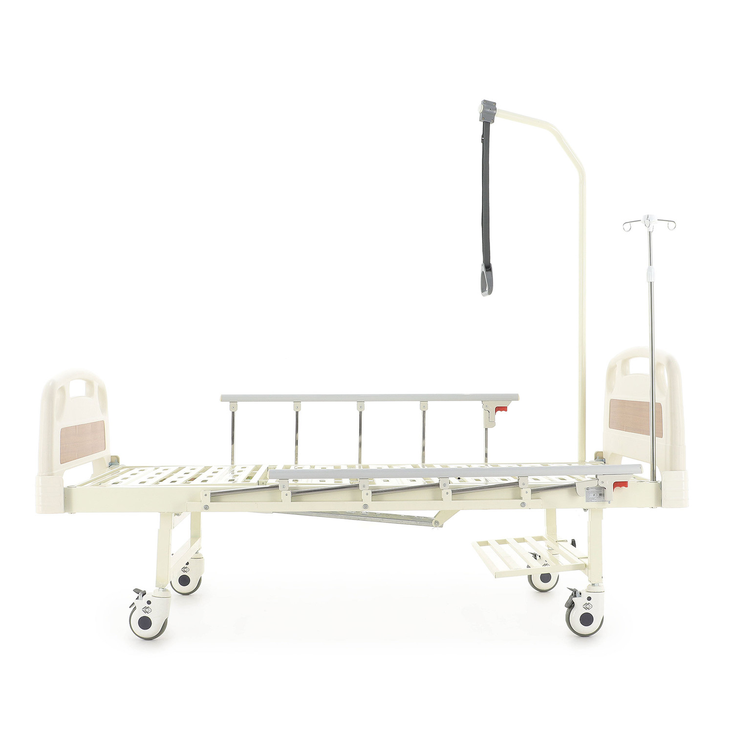 Кровать медицинская функциональная c механическим приводом E-8 (MМ-2014Д-00) (2 функции)