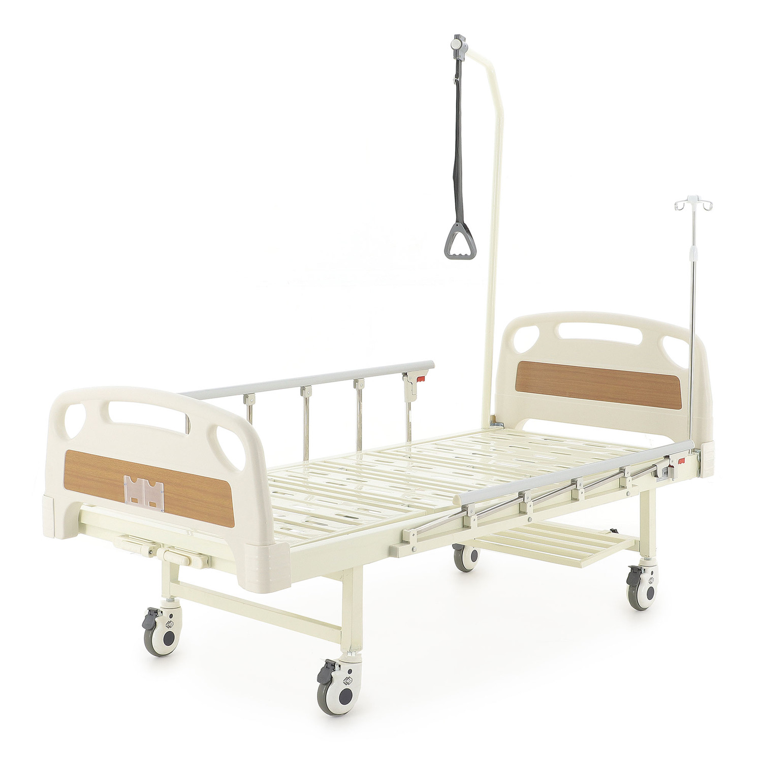 Кровать медицинская функциональная c механическим приводом E-8 (MМ-2014Д-00) (2 функции)
