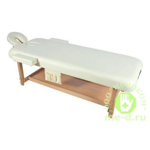 Стол массажный стационарный с рамой из бука NOVOKOM KMMT2