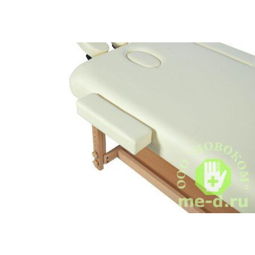 Стол массажный стационарный с рамой из бука NOVOKOM KMMT2