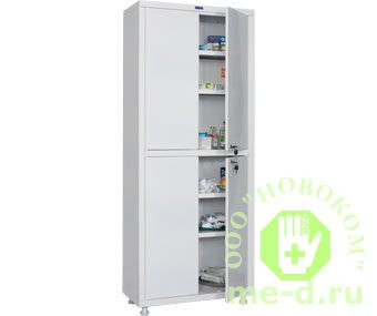 Шкаф медицинский двустворчатый HILFE МД 2 1670/SS