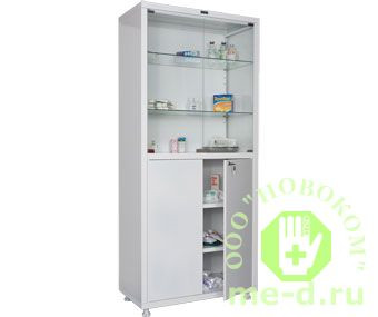 Шкаф медицинский двустворчатый HILFE МД 2 1780/SG