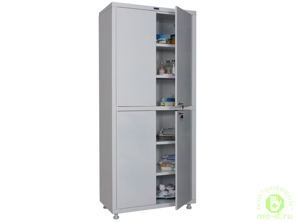 Шкаф медицинский двустворчатый HILFE МД 2 1780/SS