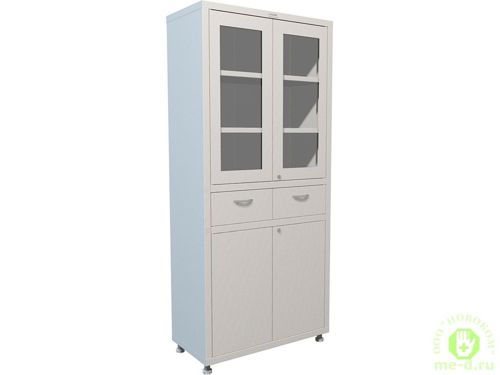 Шкаф медицинский двухстворчатый HILFE МД 2 1780 R-1