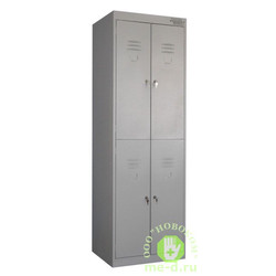 Металлический шкаф для одежды ШРK-24-600