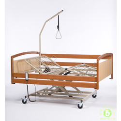 Электрическая медицинская функциональная широкая кровать для лежачих больных Vermeiren Interval XXL (в комплекте с матрасом)