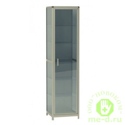 Шкаф лабораторный дверка-стекло 5 полок ШЛ 1-03 (лдсп)