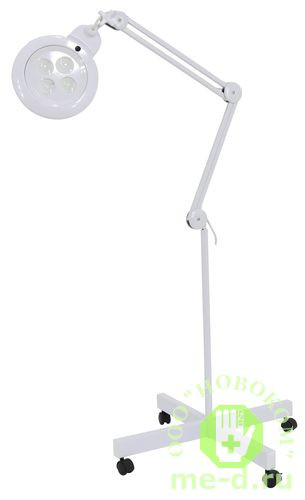 Лампа-Лупа напольная с подсветкой ММ-5-127-Ш4 (LED-D) тип1