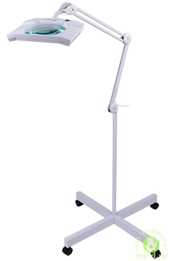 Лампа-лупа напольная с подсветкой ММ-5-189х157-Ш4 (LED) тип1