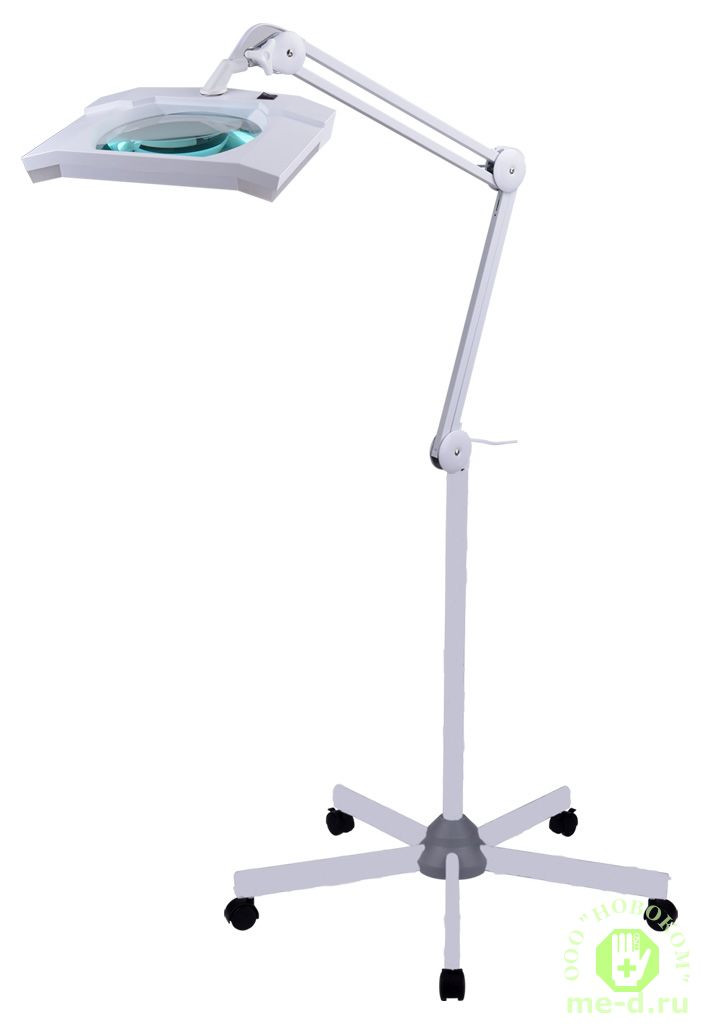 Лампа-лупа напольная с подсветкой ММ-5-189х157-Ш5 (LED) тип1