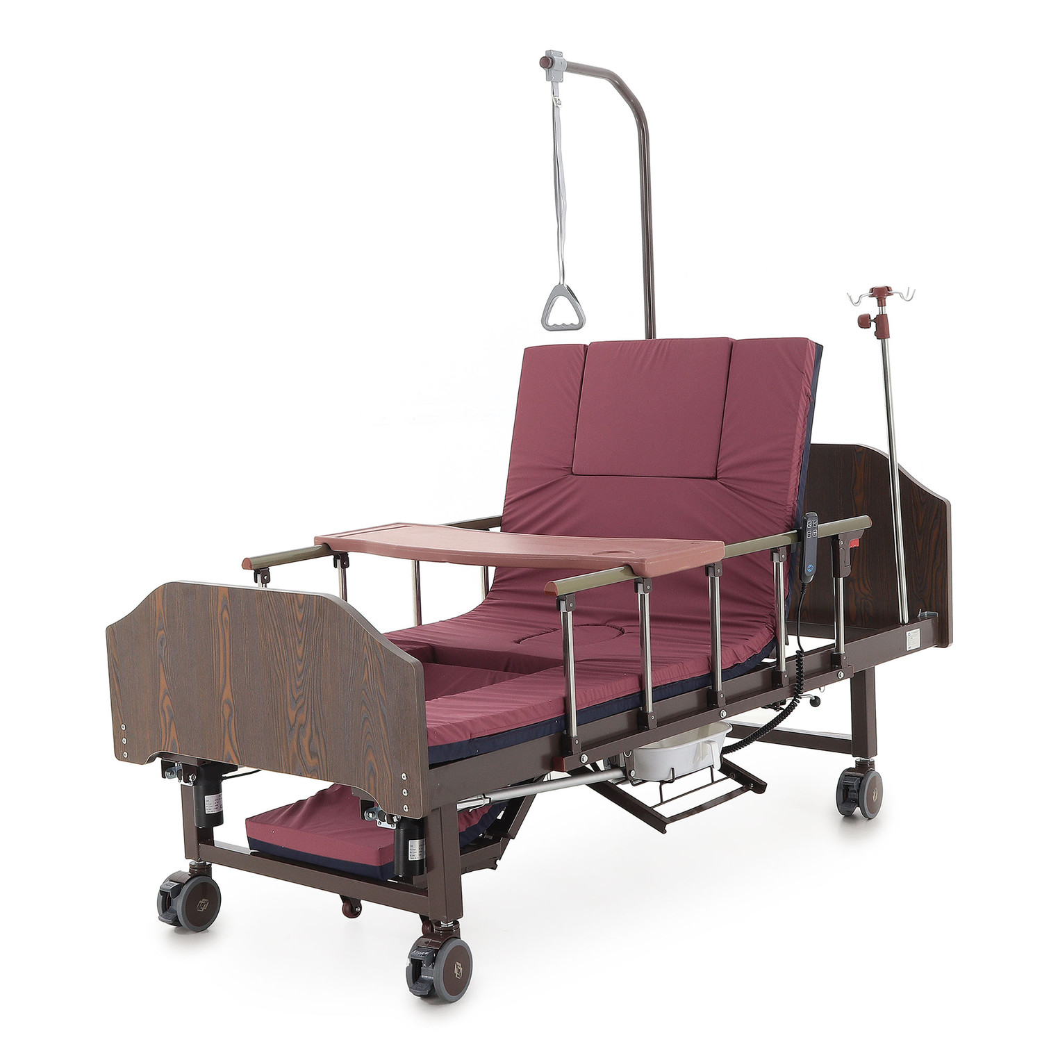 Кровать электрическая Med-Mos YG-2 (МЕ-2128Н-00) с туалетным устройством и функцией «кардио-кресло»