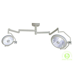 Двухкупольная хирургическая осветильная система с галогеновым источником света YDZ700/500