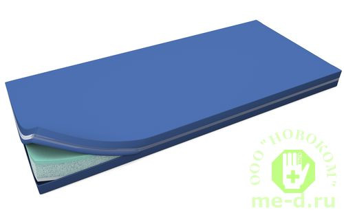 3D матрас Мембранный вязкоэластичный с охлаждающим гелем противопролежневый