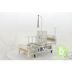 Кровать-кресло медицинская с переворотом и туалетом DB-11A (МЕ-5228H) пластик