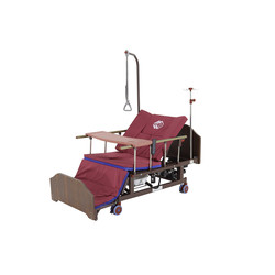 Широкая медицинская электрическая кровать DB-11A (120 СМ ШИРИНА ЛОЖА), функциональная, с туалетом