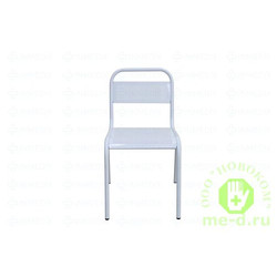 Металлический перфорированный стул СТ11 для медучреждений