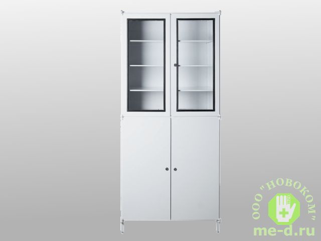 Шкаф металлический двухсекционный двухдверный ШМ-5 Диакомс