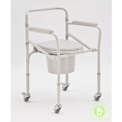 Кресло-коляска с санитарным оснащением Армед Н023В