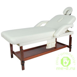 Стол массажный стационарный с рамой из бука Med-Mos FIX-1A SW2.31.10A-10 с РУ