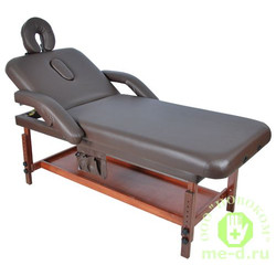 Стол массажный стационарный с рамой из бука